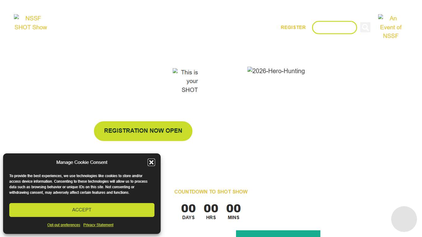 NSSF SHOT Show 2026